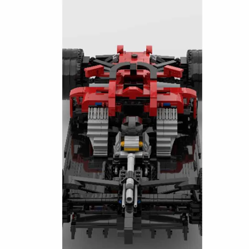 MOC-115600 รถสปอร์ตคลาสสิกสีแดงรุ่นใหม่ SF21 ชุดตัวต่อ 2100 ชิ้น ของขวัญวันเกิดและคริสต์มาสสำหรับเด็กผู้ชายและเด็กๆ