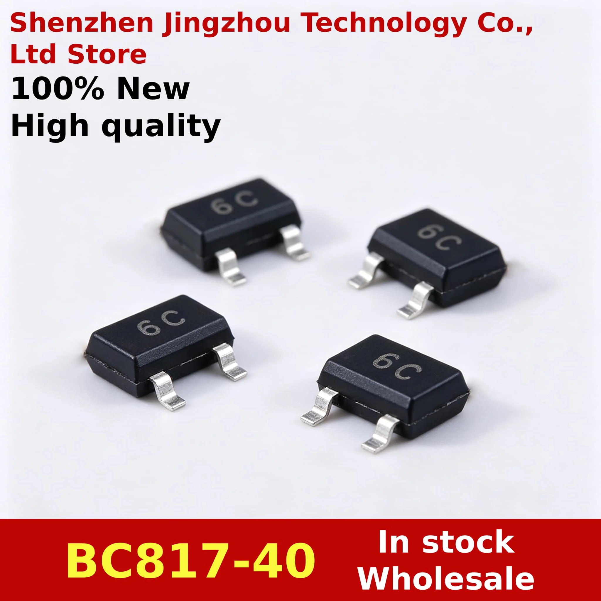 (100/1000/3000PCS) 100% New BC817-40 BC817 SOT23-3 SOT23 SOT 6C NPN General Purpose Transistor Chip In Stock