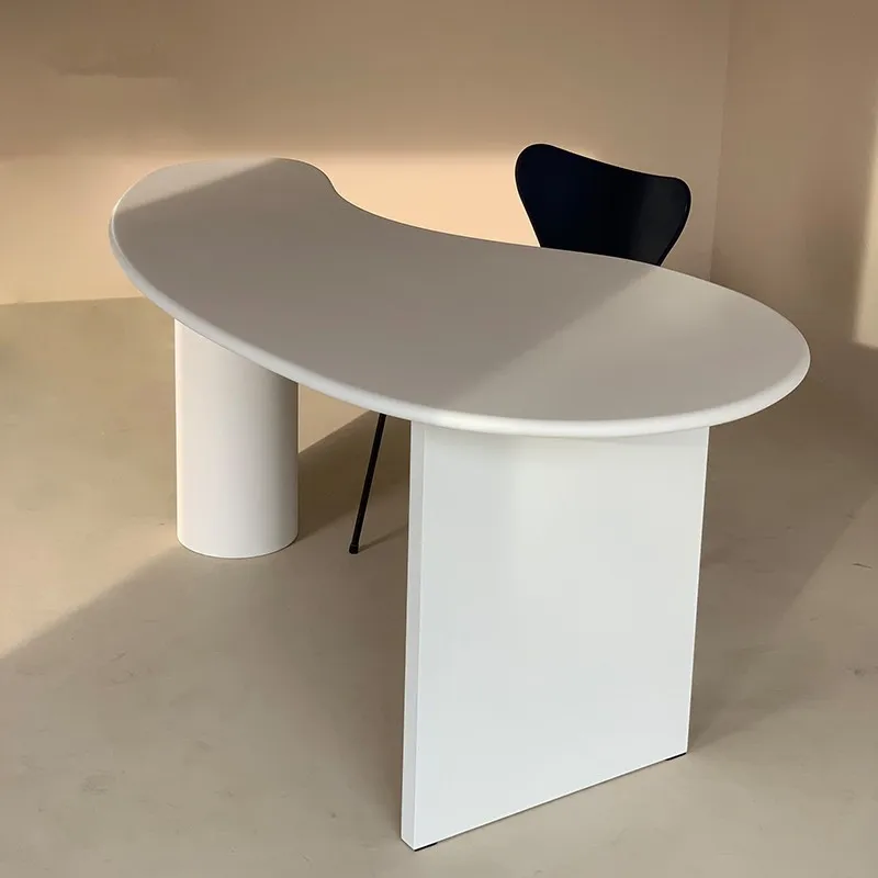 Household special-shaped desk computer desk bedroom minimalist office workbench