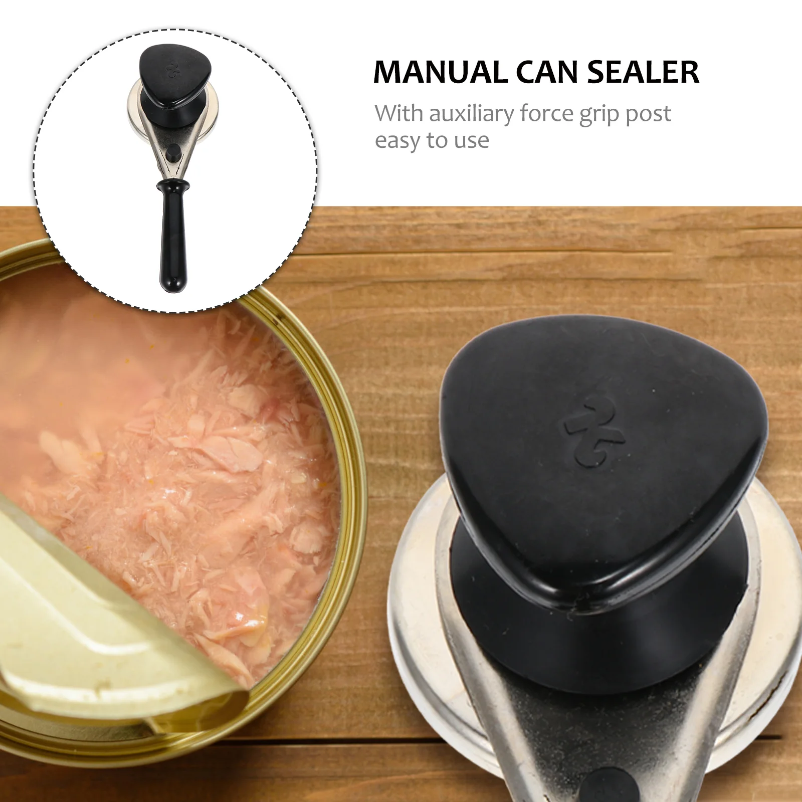 

Manual Can Sealer Premium Tinplate Sturdy Compact Lightweight Household Sealing Tool Practical Can Sealing Gadget For