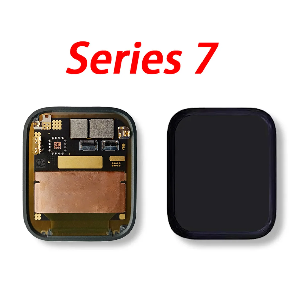 AMOLED dla apple watch Series7 ekran dotykowy lcd wymiana zespołu Digitizer, dla apple watch S7 wyświetlacz LCD 41/45mm