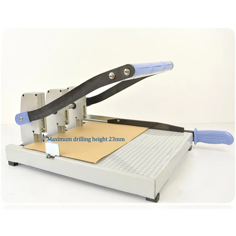 Three-Hole Punching Machine Adjustable Pitch Cutting Paper Punching Dual-Use Document Binding Tool JY-C/JY-A4/JY-A/JY-250