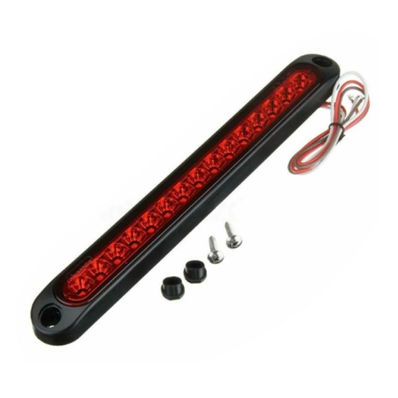 

y1gd Truck Trailer Tail Light Bar Bright 15 LED Lamps for Safety Driving at Night