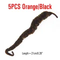 5pcs orange black