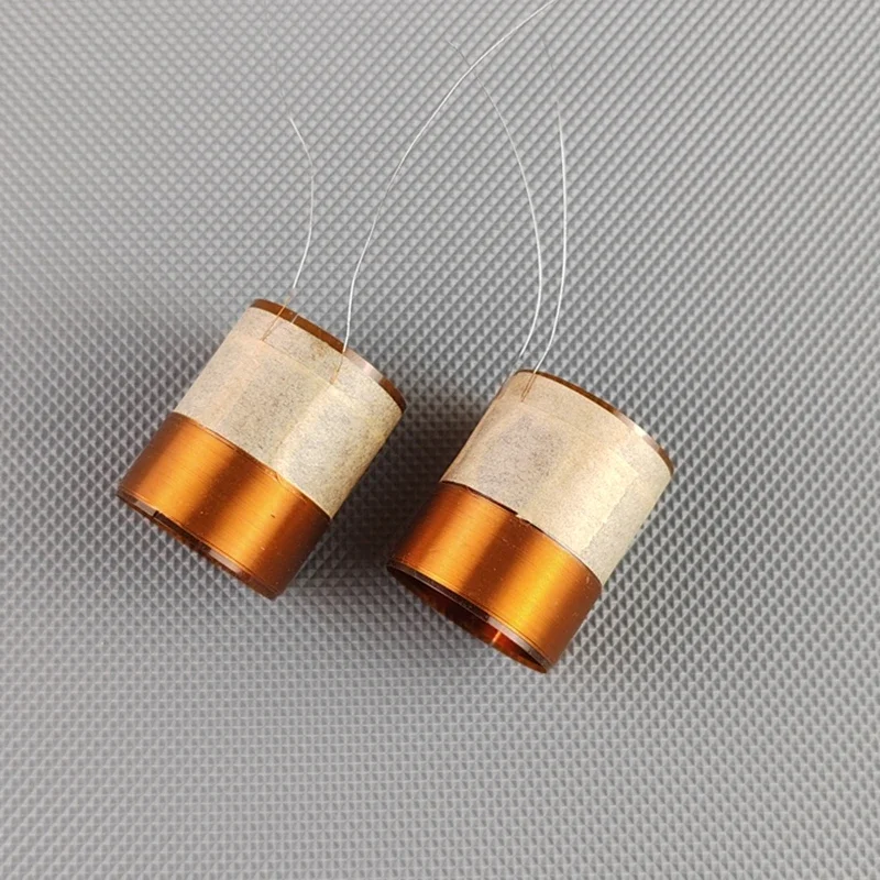 2pcs 25.5mm Bass Voice Coil Woofer Coil Round Copper Wire Repair Part KSV  Skeleton Material