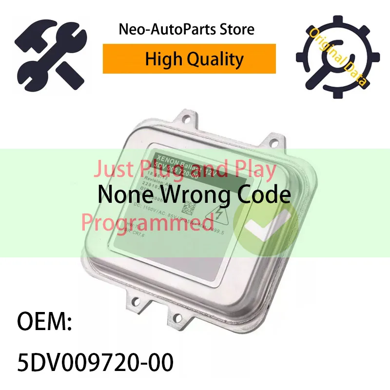 5DV009720-00 Upgrade None Wrong Code Just Plug And Play Headlight Ballast For Opel Astra J Insignia OEM 1232335 5DV00972000