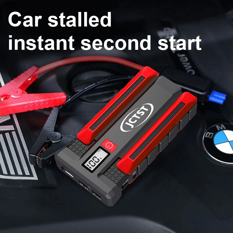 JCTST 5500A Start Power Bank 20000mAh Jump Starter Car Booster External Battery 12V Starting Device for Petrol Diesel Powerbank