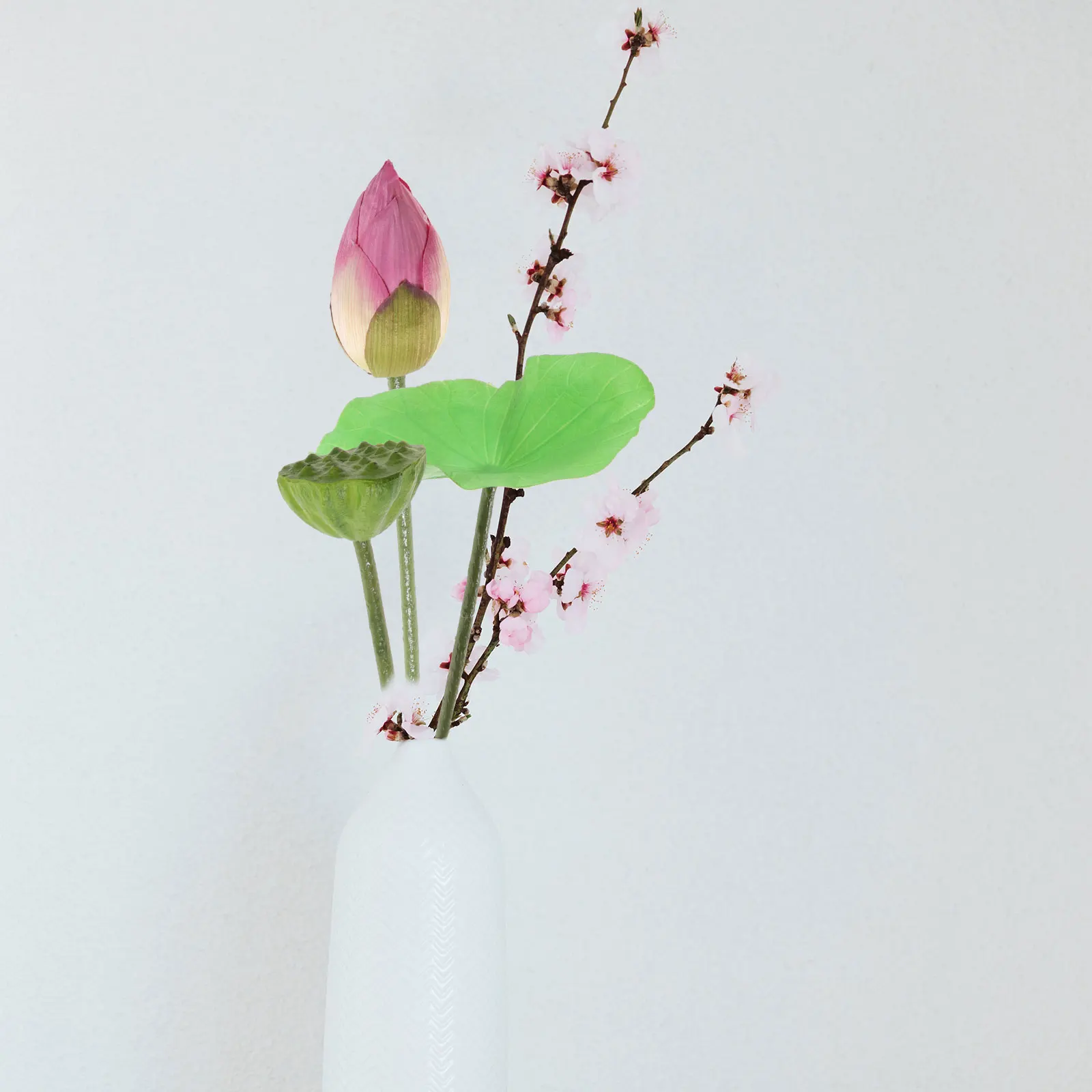 

1 Set Artificial With Stem Fake Lotus Stems For Garden Pond Decor Outdoor Water Plant Simulation Decoration Pond Lotus Pick