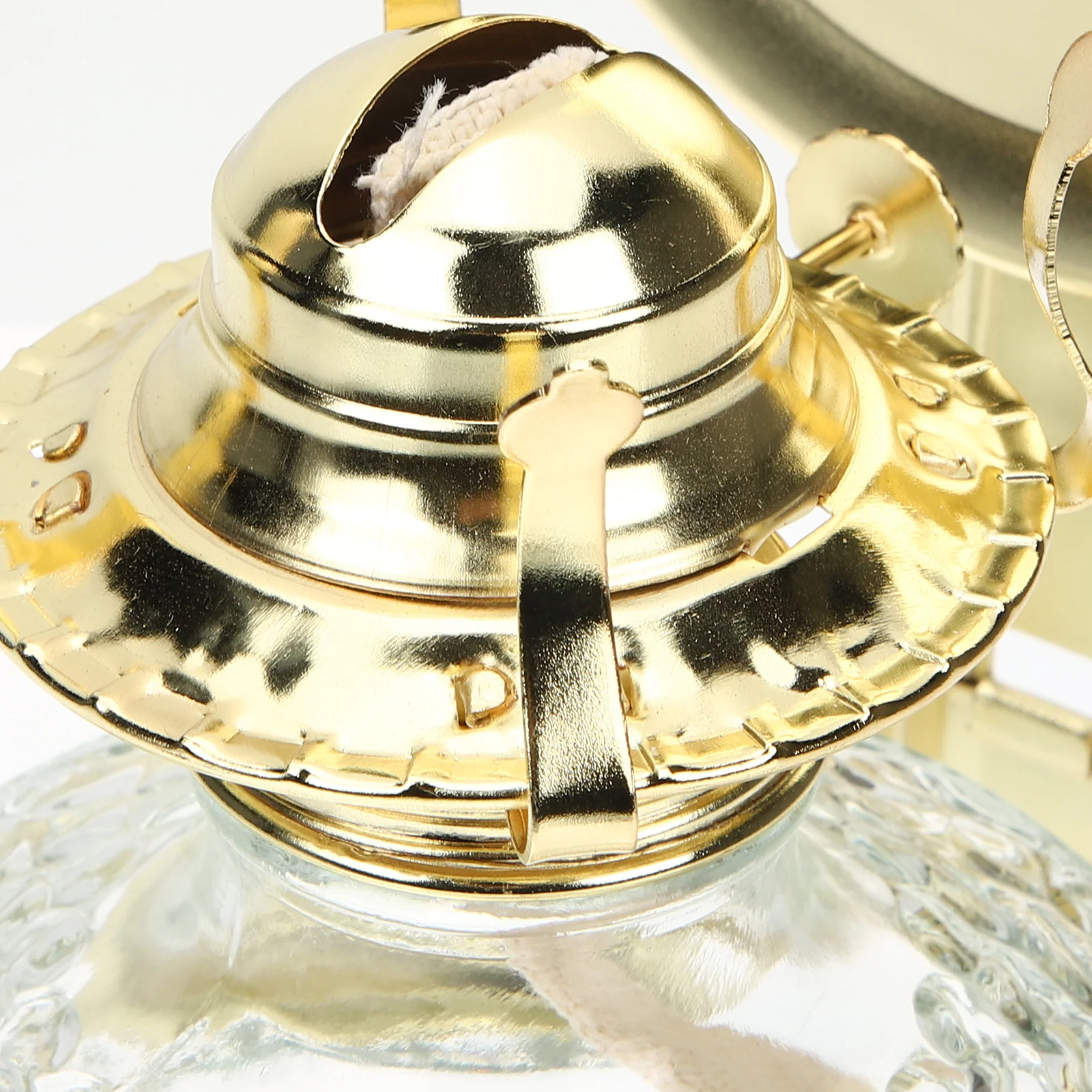 

Decorative Glass Oil Lamp Vintage Large Retro Indoor Oil Lamp for Home Emergency Lighting Light