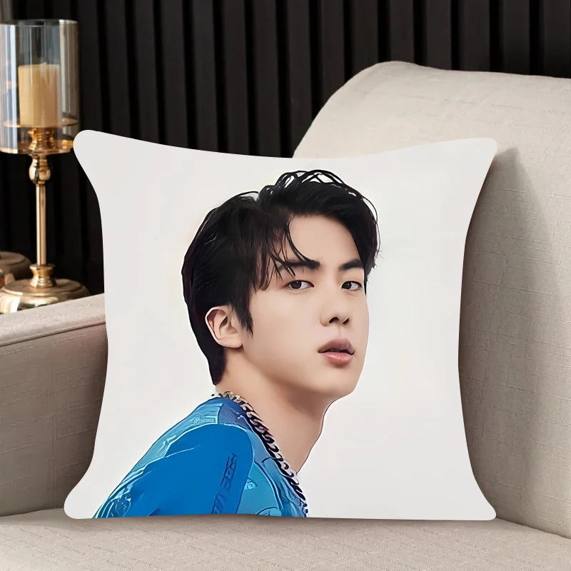 Pillow Cover K-Kims S-Seoks J-Jins room bedroomo office coffee shop car Dakimakura Throw Pillows iving room Pillowcase gift