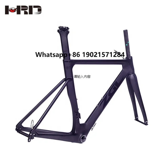

ZGL-CRB67 Black 52mm Bicycle Carbon Frames Road Bike Frame v Brake Carbon Fiber Racing Bicycle Frame