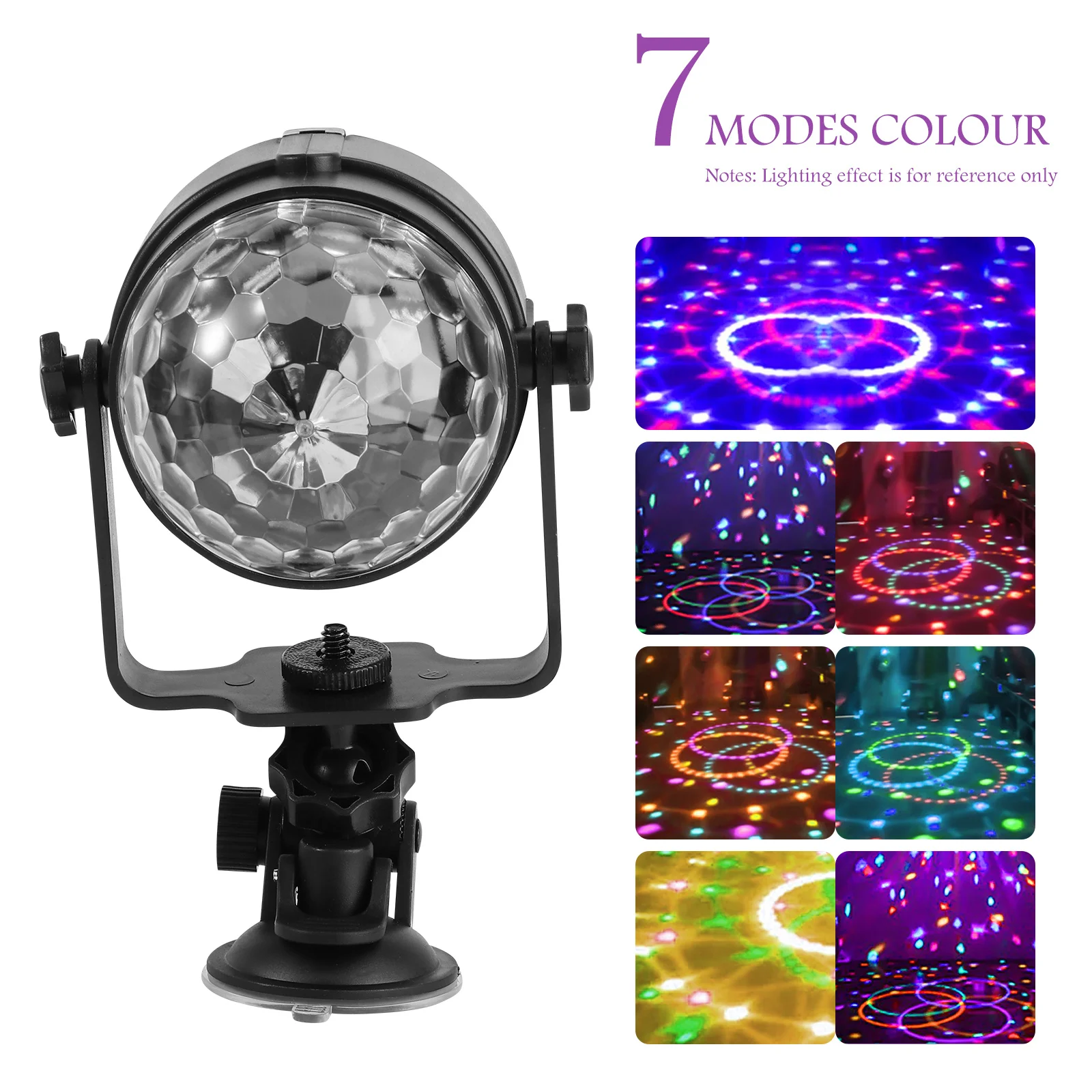 المهنية المنشط الكرة الخفيفة 7 وضع مصباح تغيير اللون لمرحلة ديسكو نادي الحفلات Ktv الإضاءة