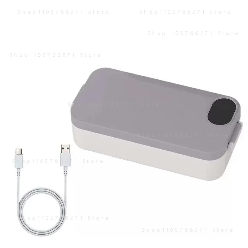 Electric Lunch Box, 304 Stainless Steel Insulated Lunch Box, Plug-in Heated Lunch Box