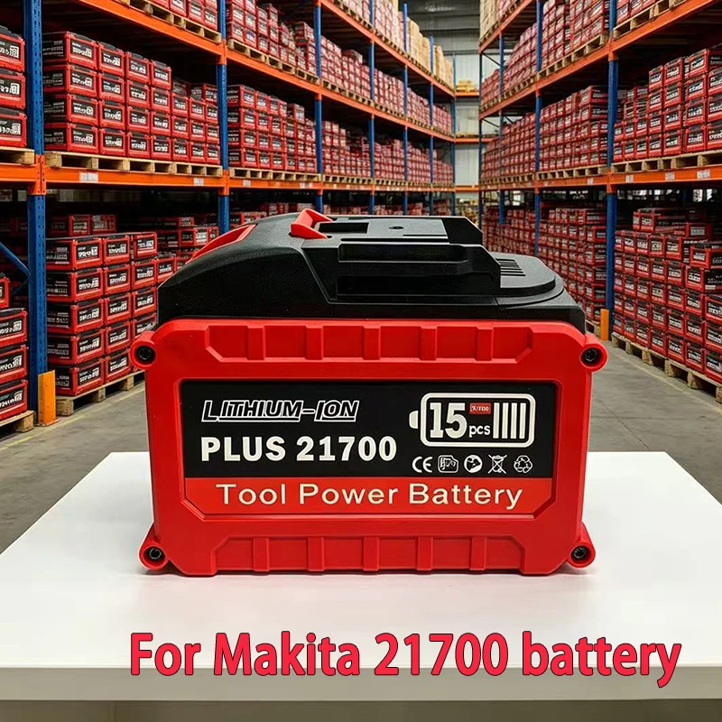 

Универсальная литиевая батарея 21700 для Makita BL1830 BL1850 BL1860, с многоуровневой защитой, промышленного класса, высокой мощности, длительного срока службы