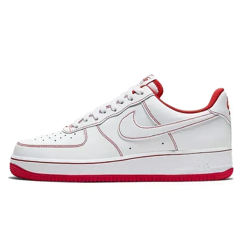 

Nike Air Force 1'07 Мужская и женская классическая повседневная обувь для скейтбординга унисекс AF1 Черный Белый