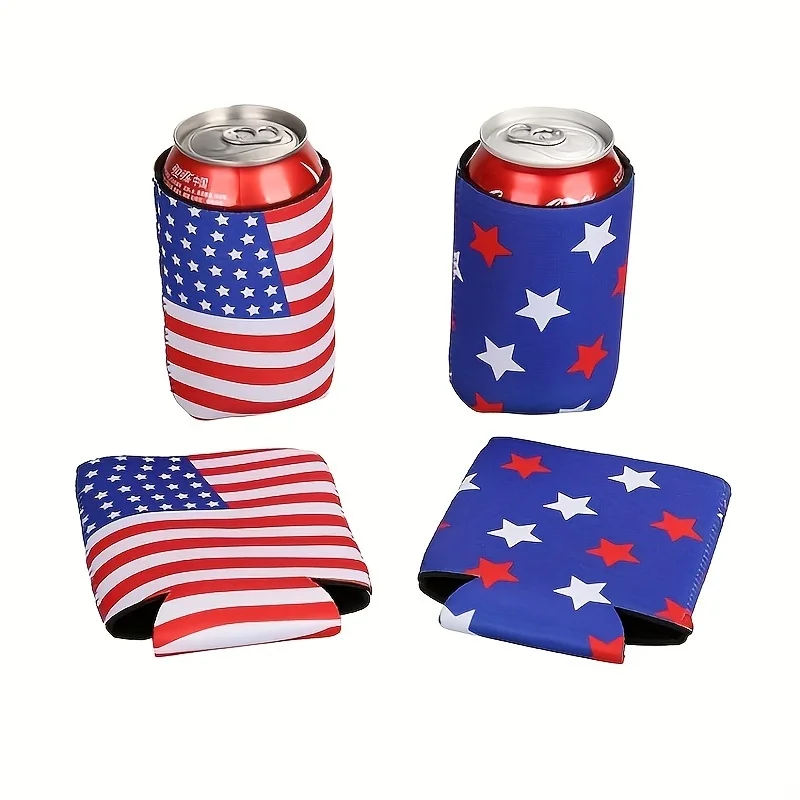 

Thermal decoration thermal beer sleeve diving material flag with bottom cup set beer bottle set thermos cup set cola set