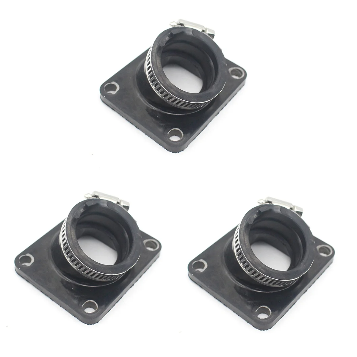 

3X Motorcycle Carburetor Interface Adapter Intake Manifold for AG100 DT100 DT125 MX100 RT100