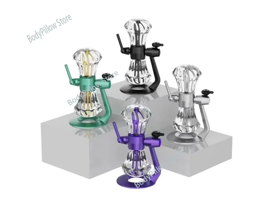 Hourglass Gravity Water Smoke Glass Rotary   gravity hookah