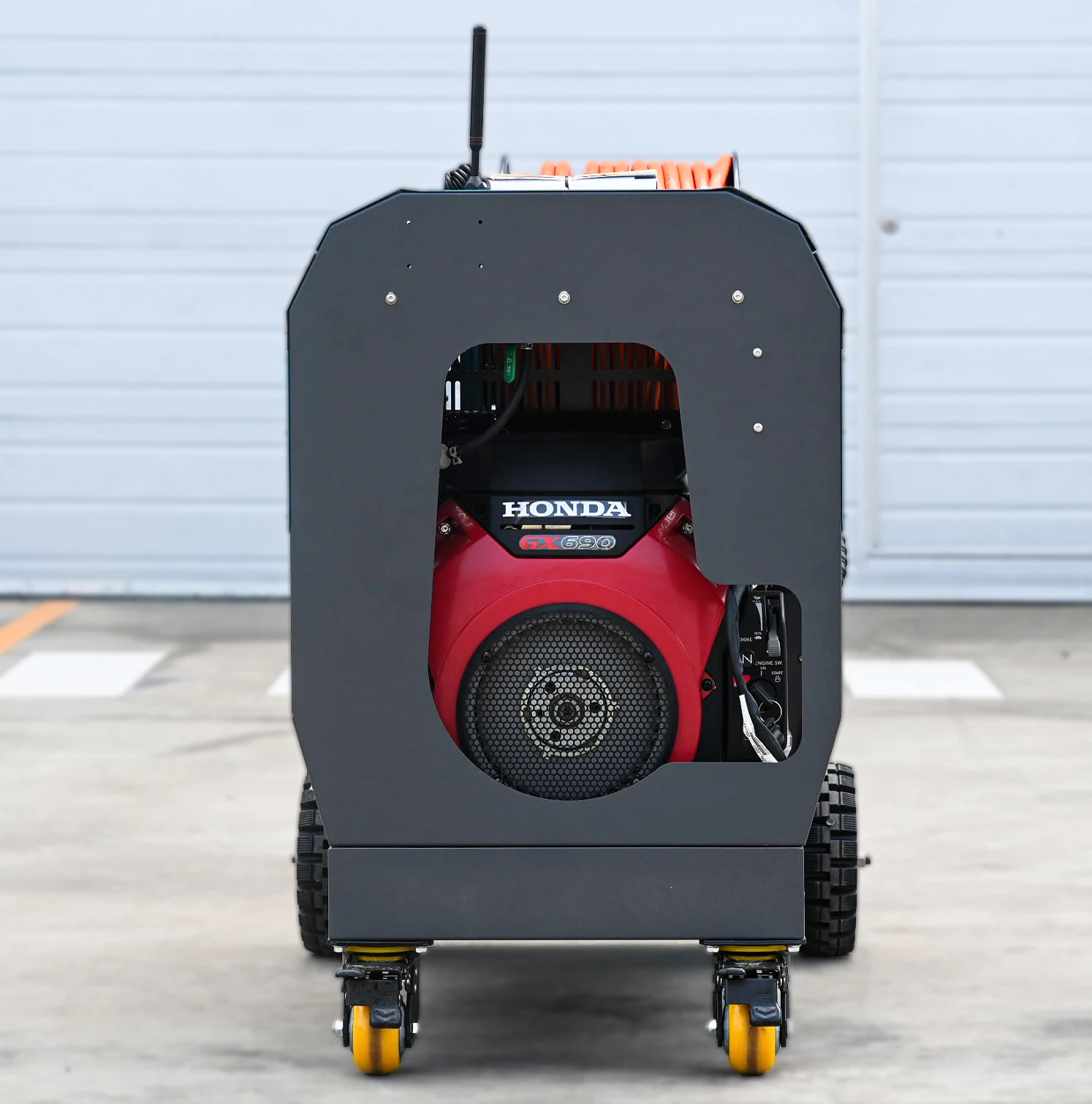 AMJET MS3030 300bar آلة تنظيف أنابيب الصرف 8GPM آلة تنظيف أنابيب الصرف 22HP آلة تنظيف أنابيب الصرف #2