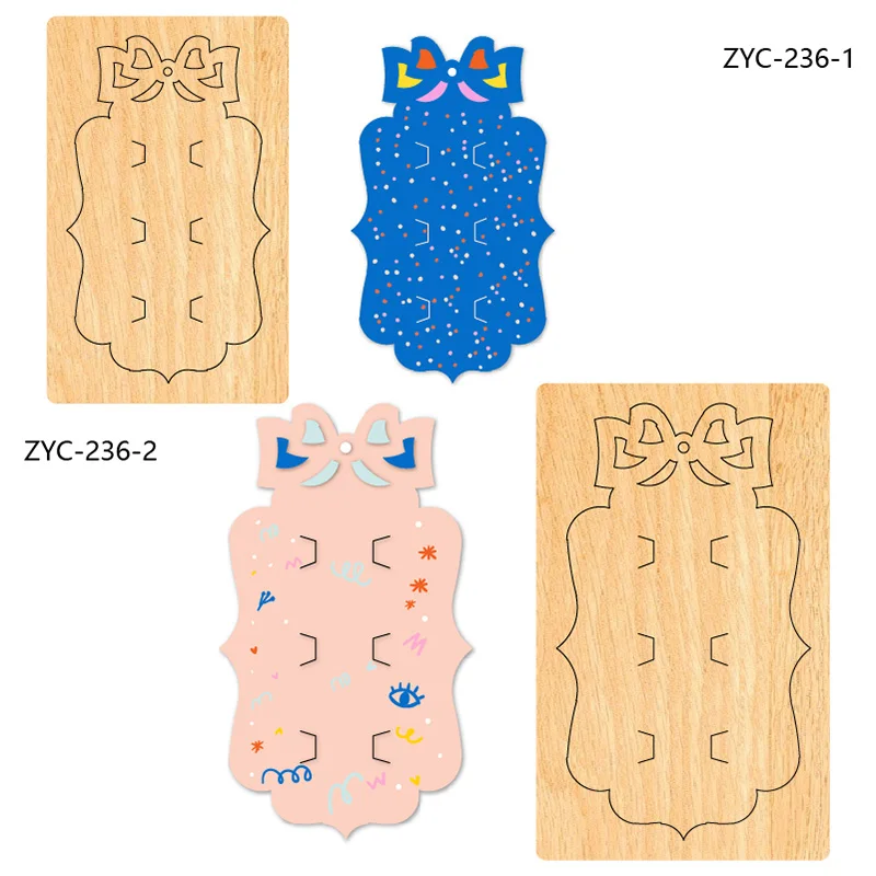 ZYC-236 Buckle Wooden Cutting Mold, Suitable for Die-Cutting Machines