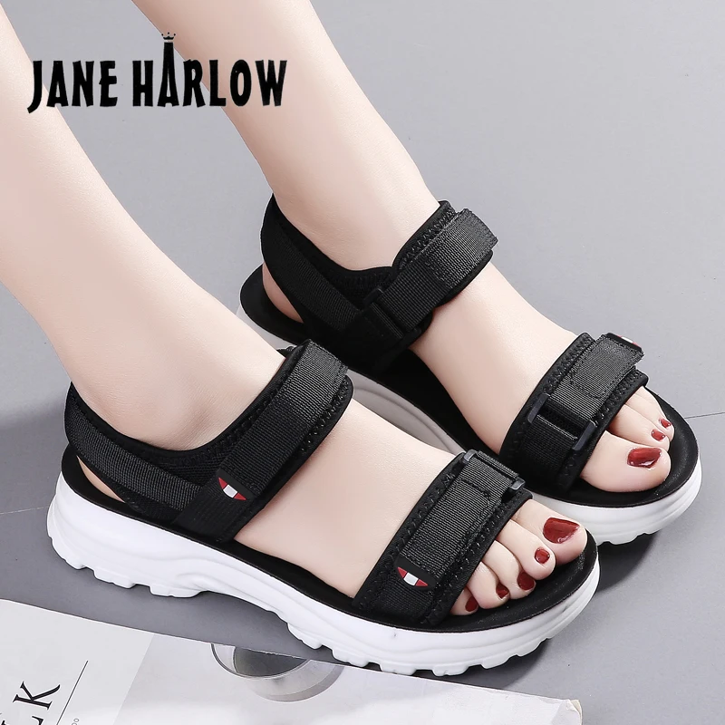 Women Sandals Summer Leisure Beach Holiday Sandals Women Shoes New Outdoor Sneakers Male Retro Comfortable Casual Sandals Women