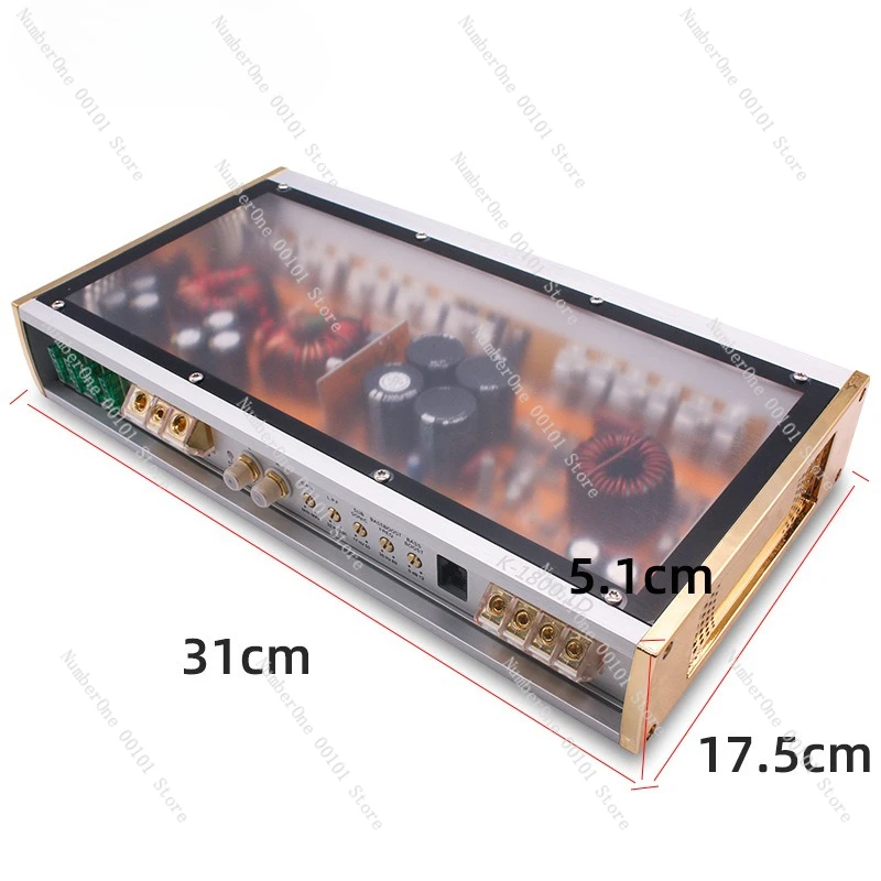 Manufacturer wholesale Class D single-channel car audio modification 1600w mono digital single-channel car amplifier