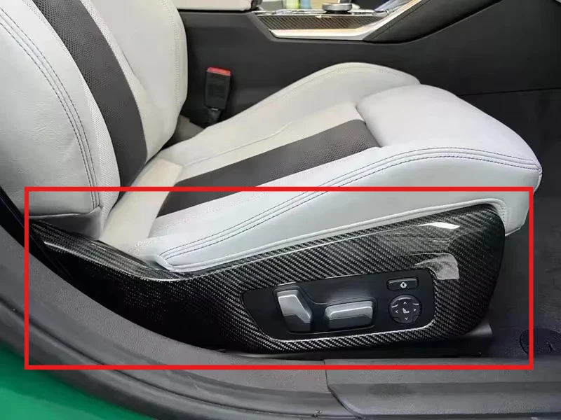 

Top-Rated Anti-Scratch FORBMW G80 M3 G82 M4 Interior Side Seat Trim Panel Border Dry Carbon Fiber 2021