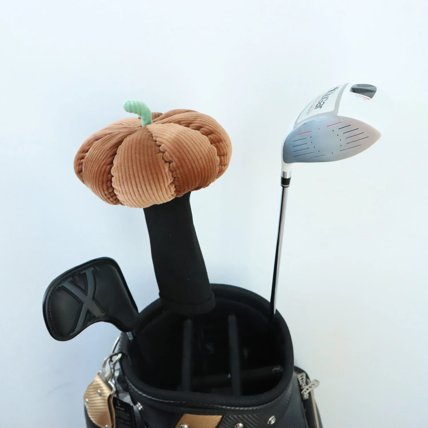 Mushroom Pumpkin Panda Golf Club Headcover for Driver Fairway Golf Golf Club Protector,Golf Wood Cover Noverty Cute Gifts