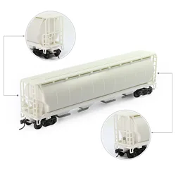 Evemodel, 1 шт., цилиндрическая фотовспышка в разобранном корпусе, модель 1:87 Wagon C8744JJ