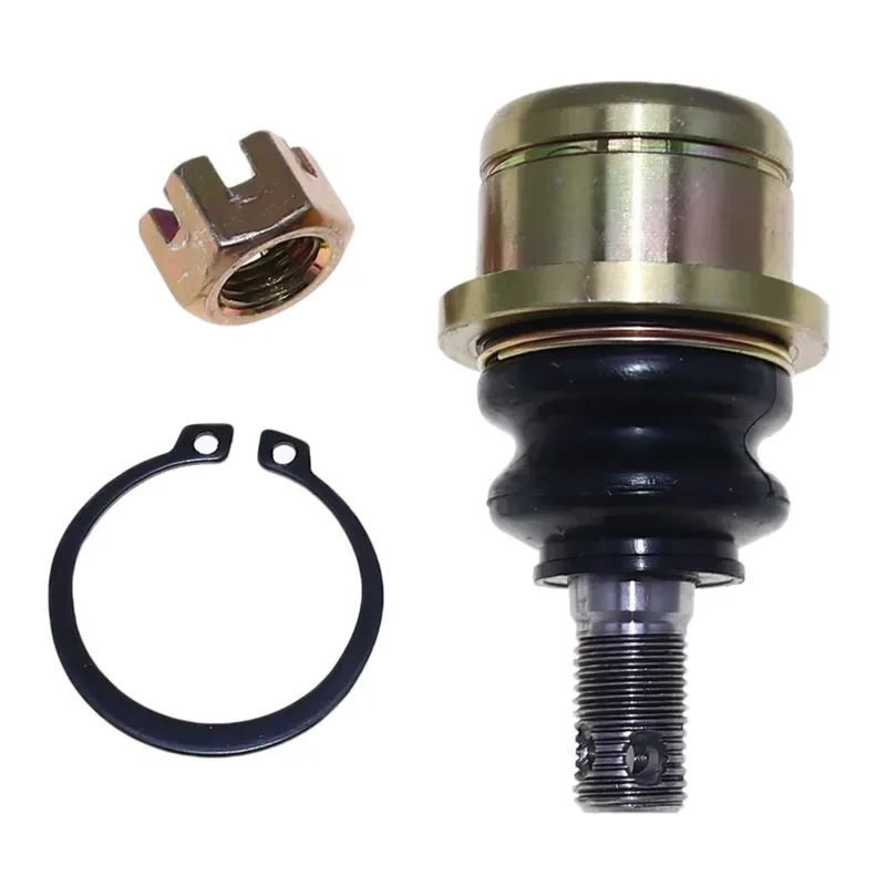 for CNC Beach Car Accessories 12MM Thread Upper Lower Taper Rocker Arm Ball Head Brushed Steel Pipe Car Refit