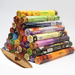 S India Incense 20 Sticks White Sage Sandalwood Agar Wood Jasmine Tibetan Bulk Incense Toilet Indoor Health Nature Aromatherapy