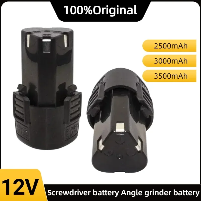 Batterie lithium-ion aste universelle, tournevis électrique, perceuse odor, mini outil de meulage d'angle, 12V, 2600mAh, 3500mAh, nouveau