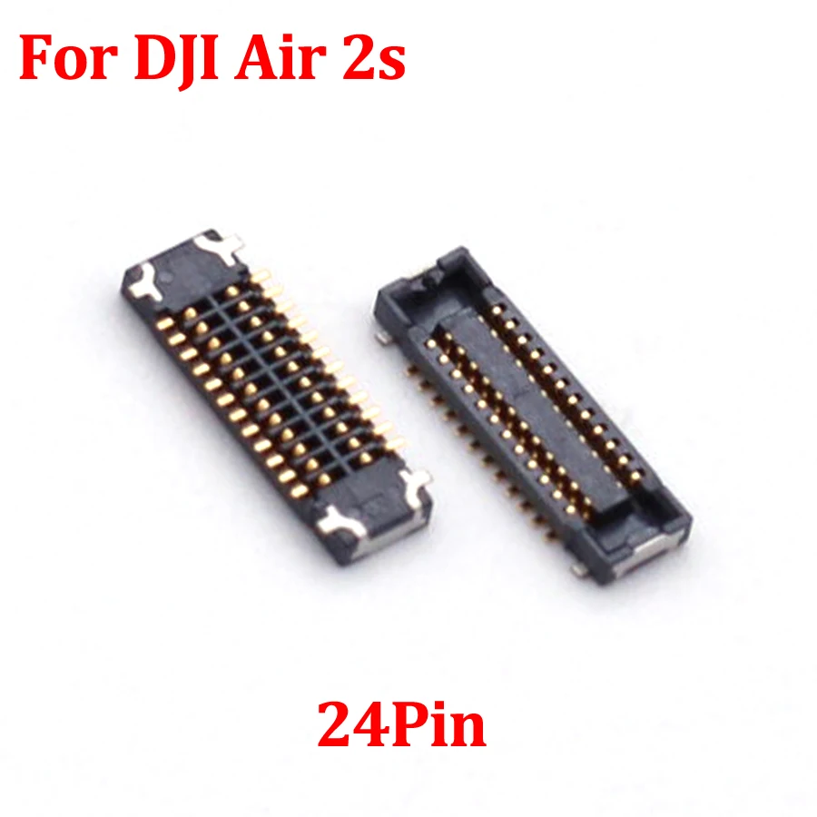 1-10pcs 24pin Plug Port On Flex For DJI Air 2s/DJI Mini 4 Pro FPC Connector Slot On Motherboard