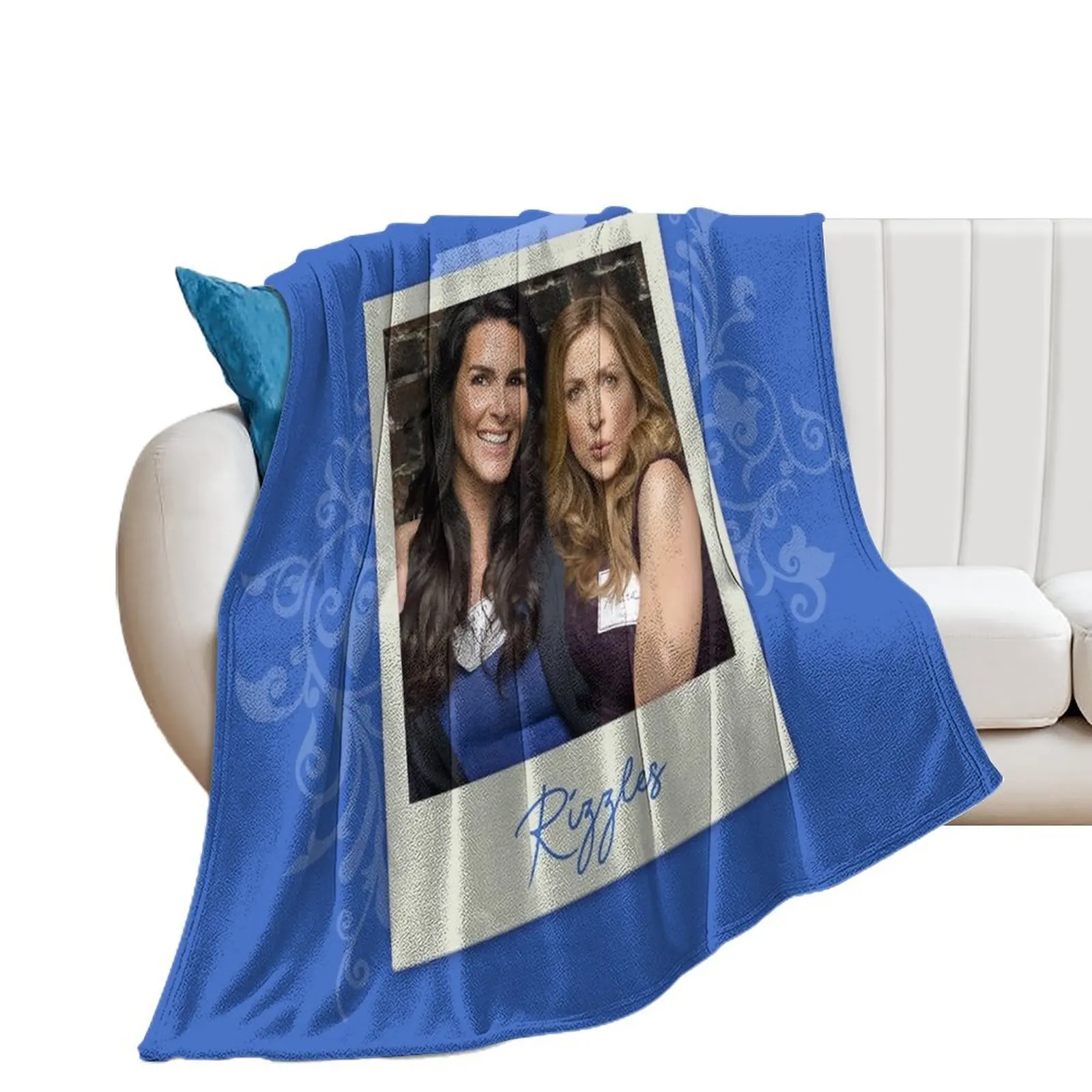 Rizzles - Rizzoli & Isles Throw Blanket Quilt Hairys Picnic Plush Blankets