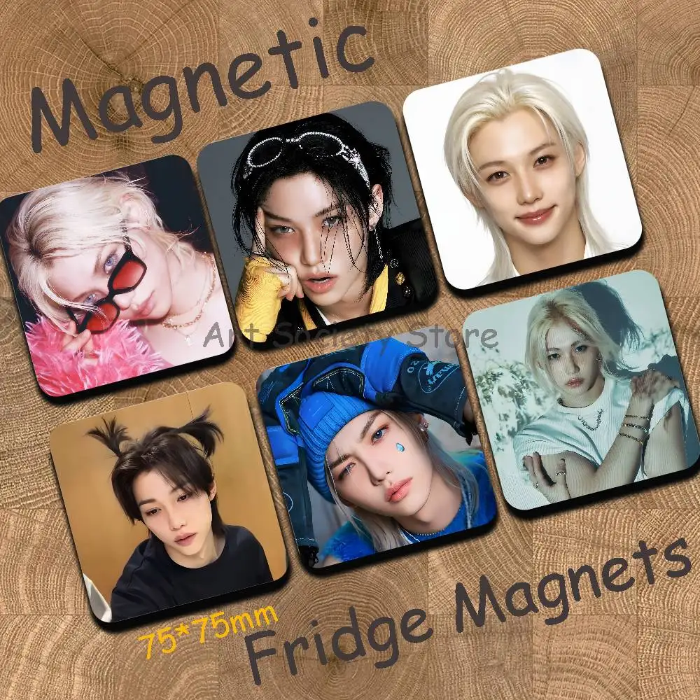 Singer F-Felix Refrigerator Magnets Cute Cartoon Magnetic Personality Decorations Creative Gifts