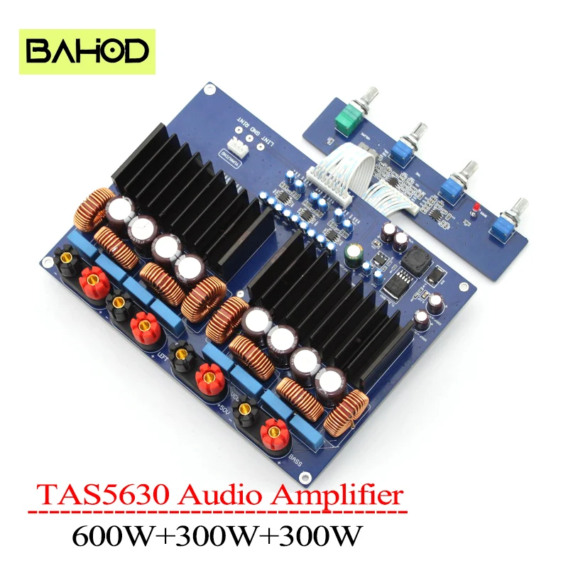 BAHOD TAS5630 Audio Amplifier 600W*300W*300W High Power 2.1 Channel Amplifier Board