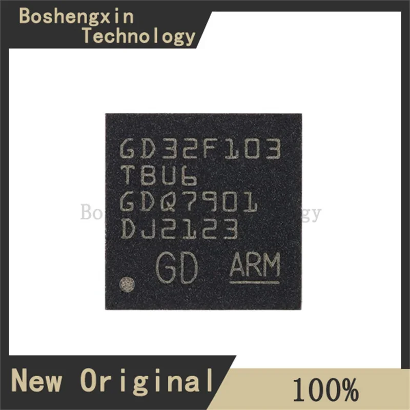 1Pcs GD32F103TBU6 UM-5 Microprocessor Crystal QFN36 GD32F103TBU6