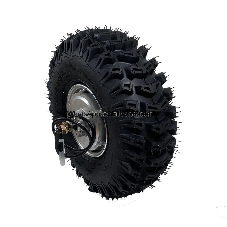 

15 inch fat off road tires brushless electric wheel hub motor 36V/48V 800W