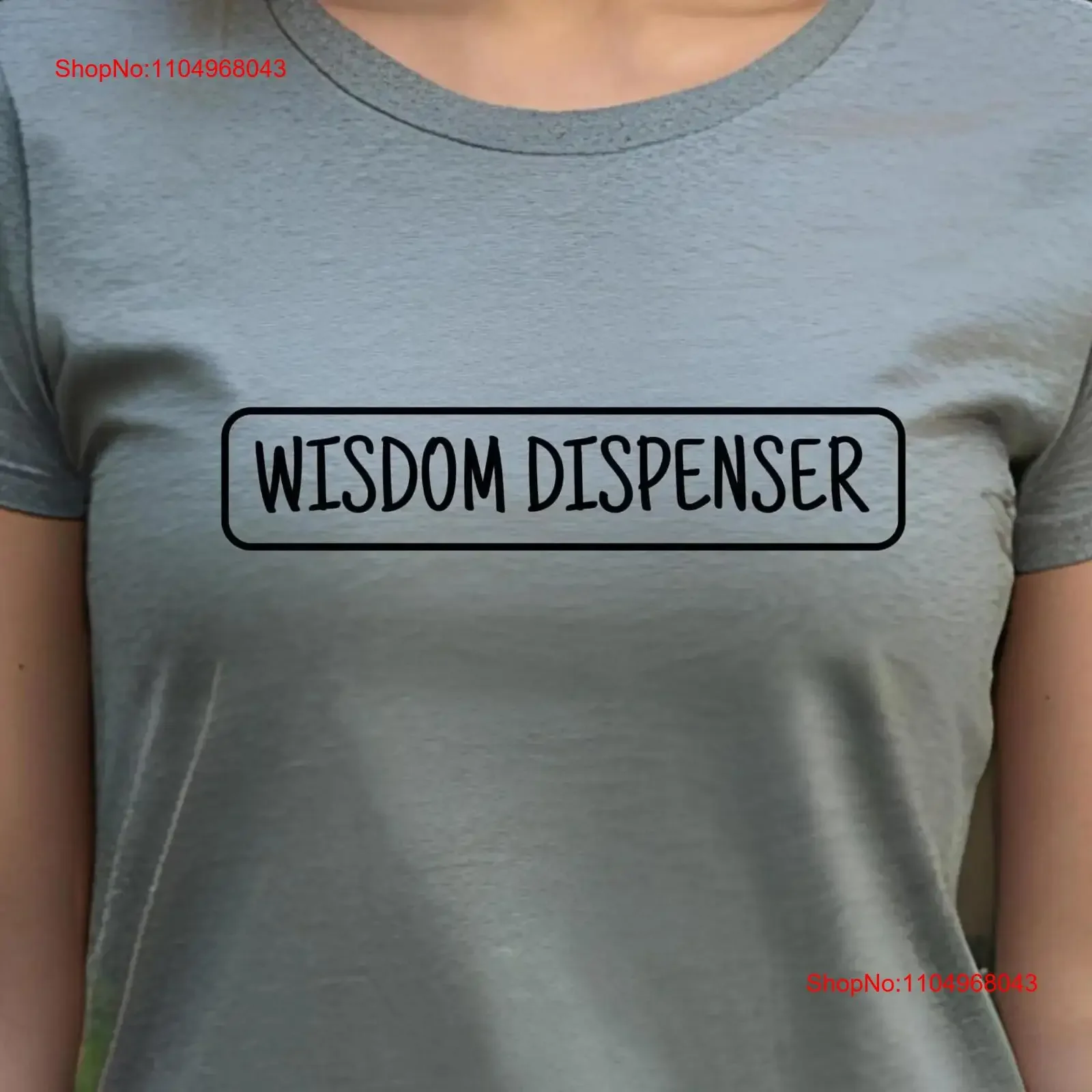 

Wisdom DispenserT shirt For Wife Husband Her Funny T Quotes Grandpa vintage Washed Breathable graphic Stylish fashion