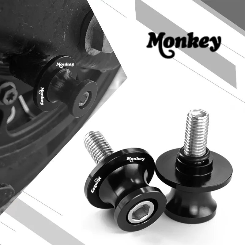 

Monkey Logo For Honda Z-125 Z125 Z 125 2019 2022 2023 Motorcycle Accessories CNC M6/M8/M10 Swingarm Spools Sliders Stand Screws