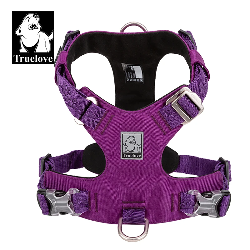 Imagem -06 - Truelove-arnês para Cães Militares Ajustável Refletor Macio Leve Nylon Impermeável Tático para Animais de Estimação Tlh6281