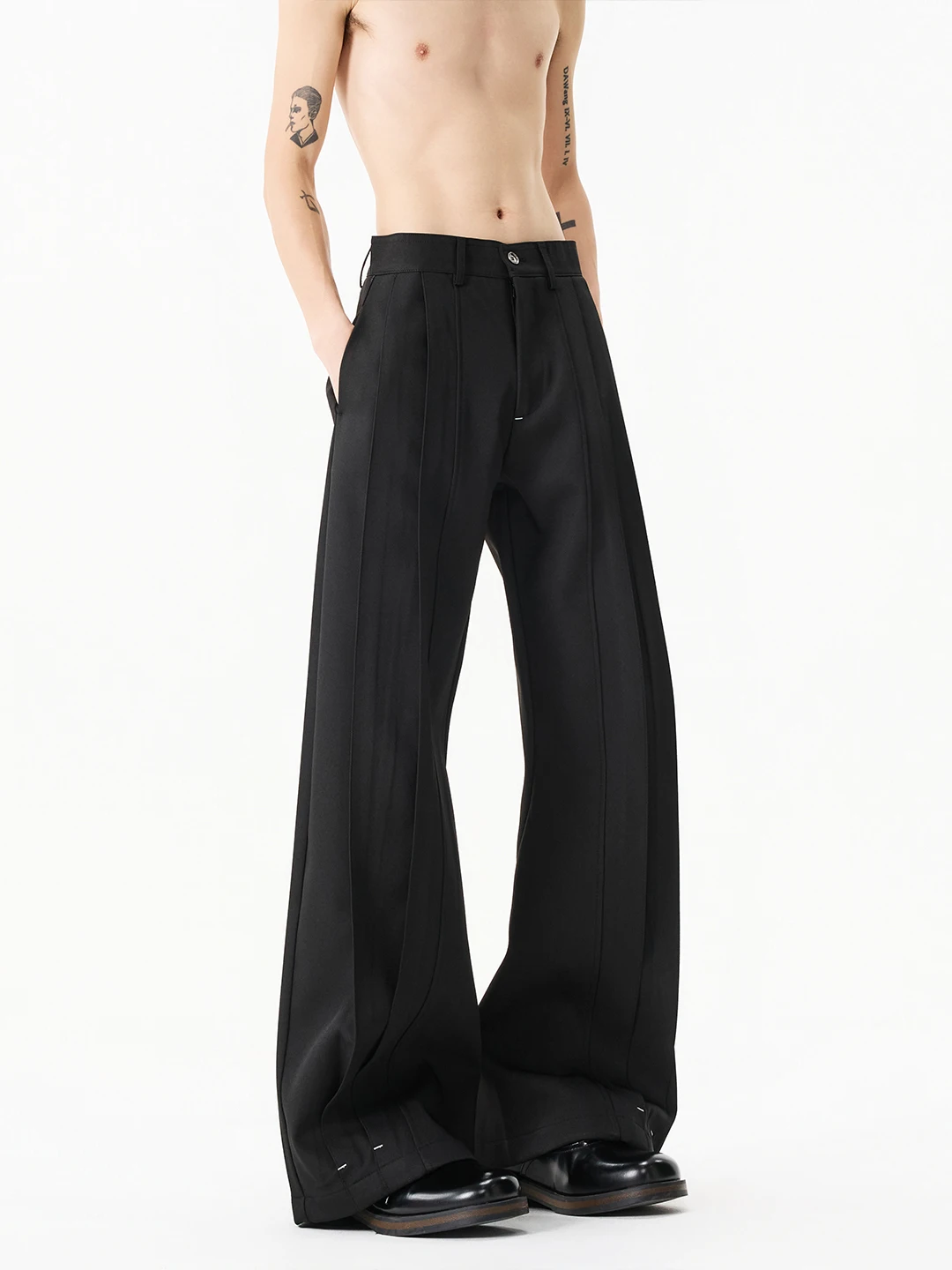 

Мужские повседневные брюки Bla Loose Wide Leg: модные прямые брюки-чинос на весну, удобные, свободного кроя