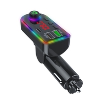 ABGZ-F8 Bluetooth Car MP3 Player FM Transmitter With 3.1A Fast Charging 5.3 HD Bluetooth Car MP3 Player