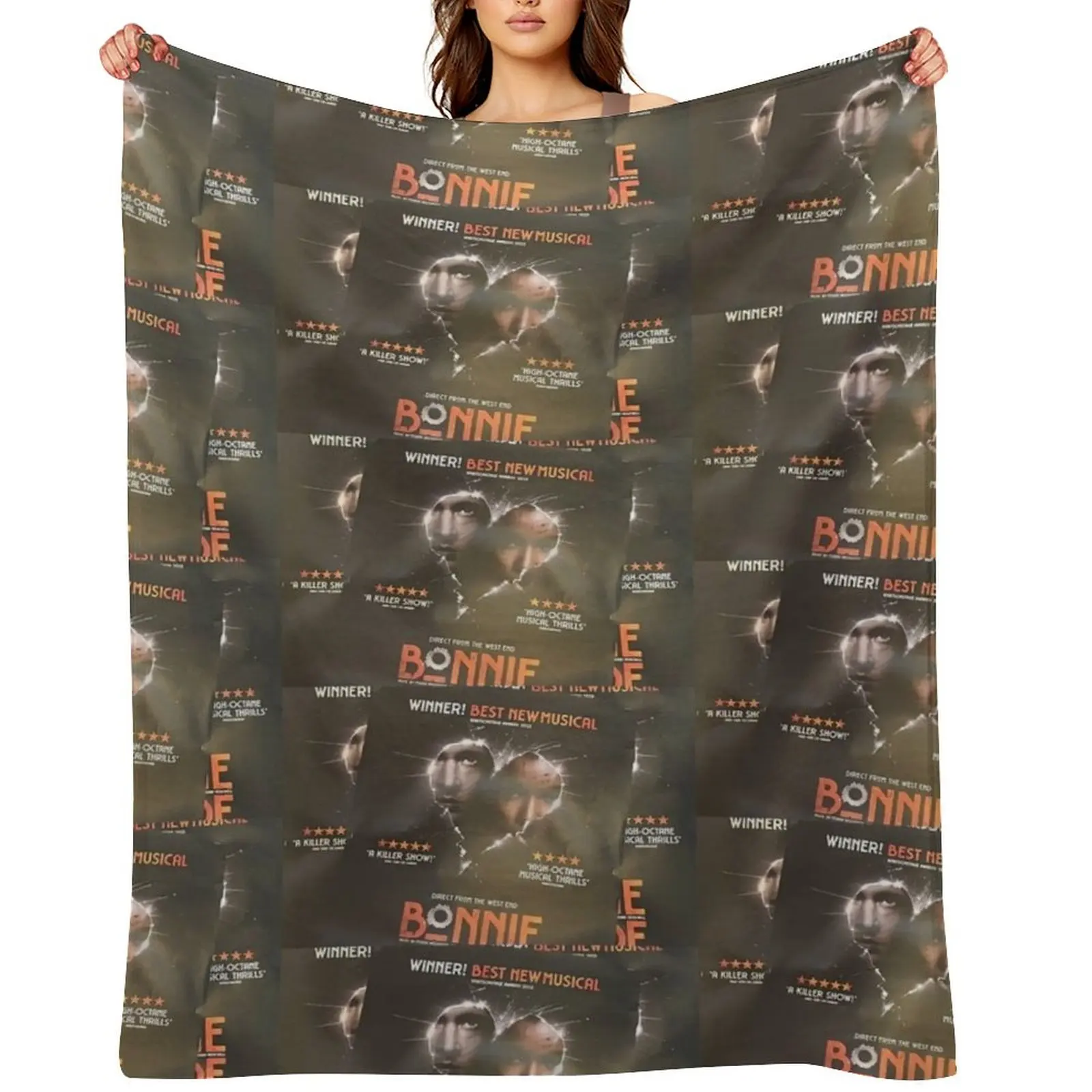 

Bonnie and Clyde Throw Blanket Softest blankets ands for babies Hairys Blankets