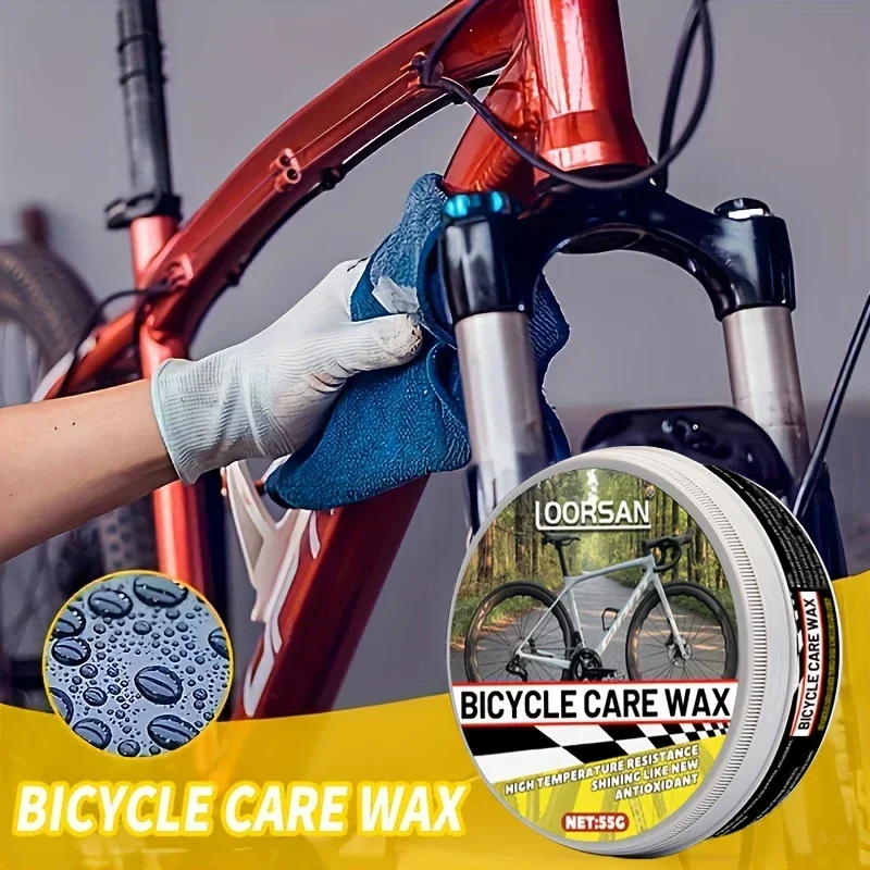 

General Bicycle Maintenance Wax, Scratch Repair and Gloss Enhancer, for Mountain Bike Paint Polishing and Body Repair