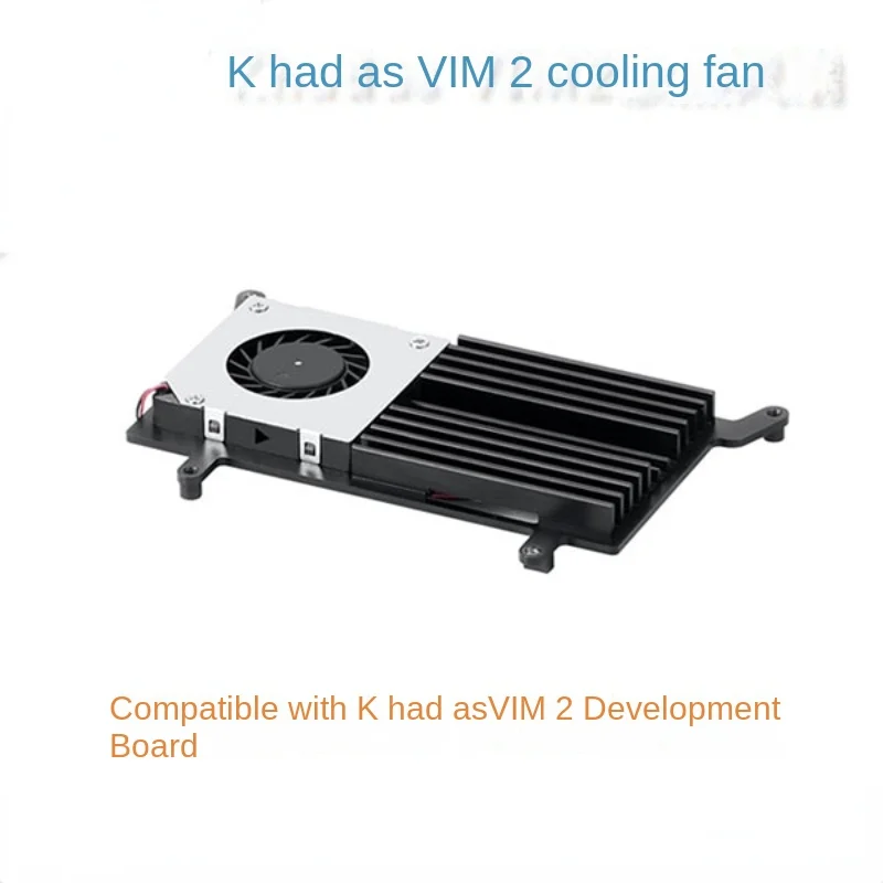 

For Khadas Vim2 Development Board Cooling Fan Cooling Fin Efficient Mute Cooling Effect Is Good