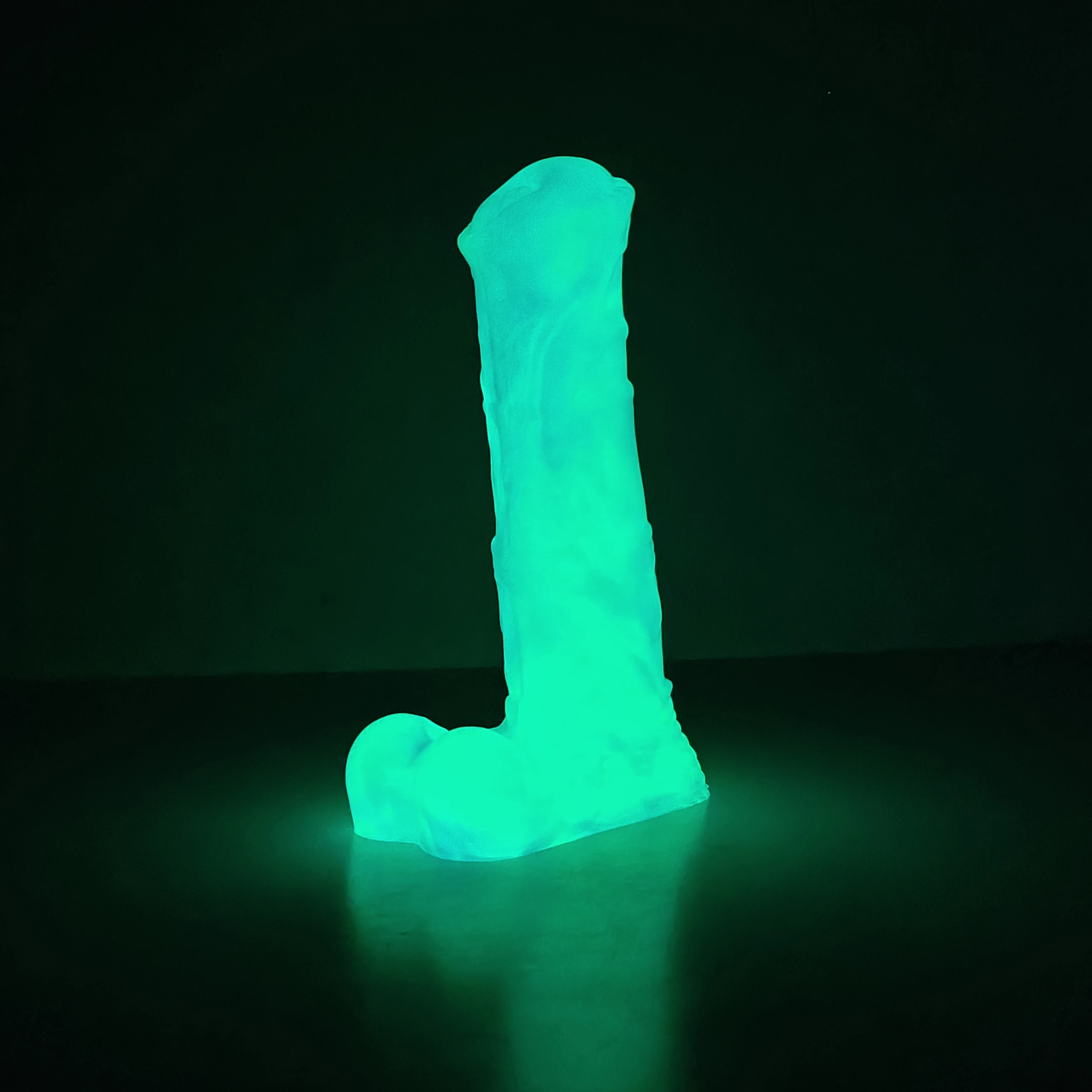 NUUN Huge Horse Penis Sleeve Silicone Artificial Penis Extension Fantasy Glowing In The Dark Cock Sheath For Men Enlargement