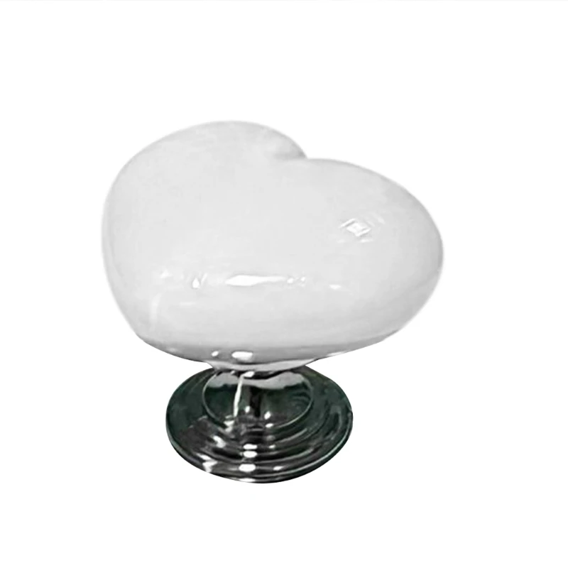 Nút nhấn bồn cầu hình trái tim đầy màu sắc Nút nhấn bồn cầu để trang trí phòng tắm 4 chiếc Dropship