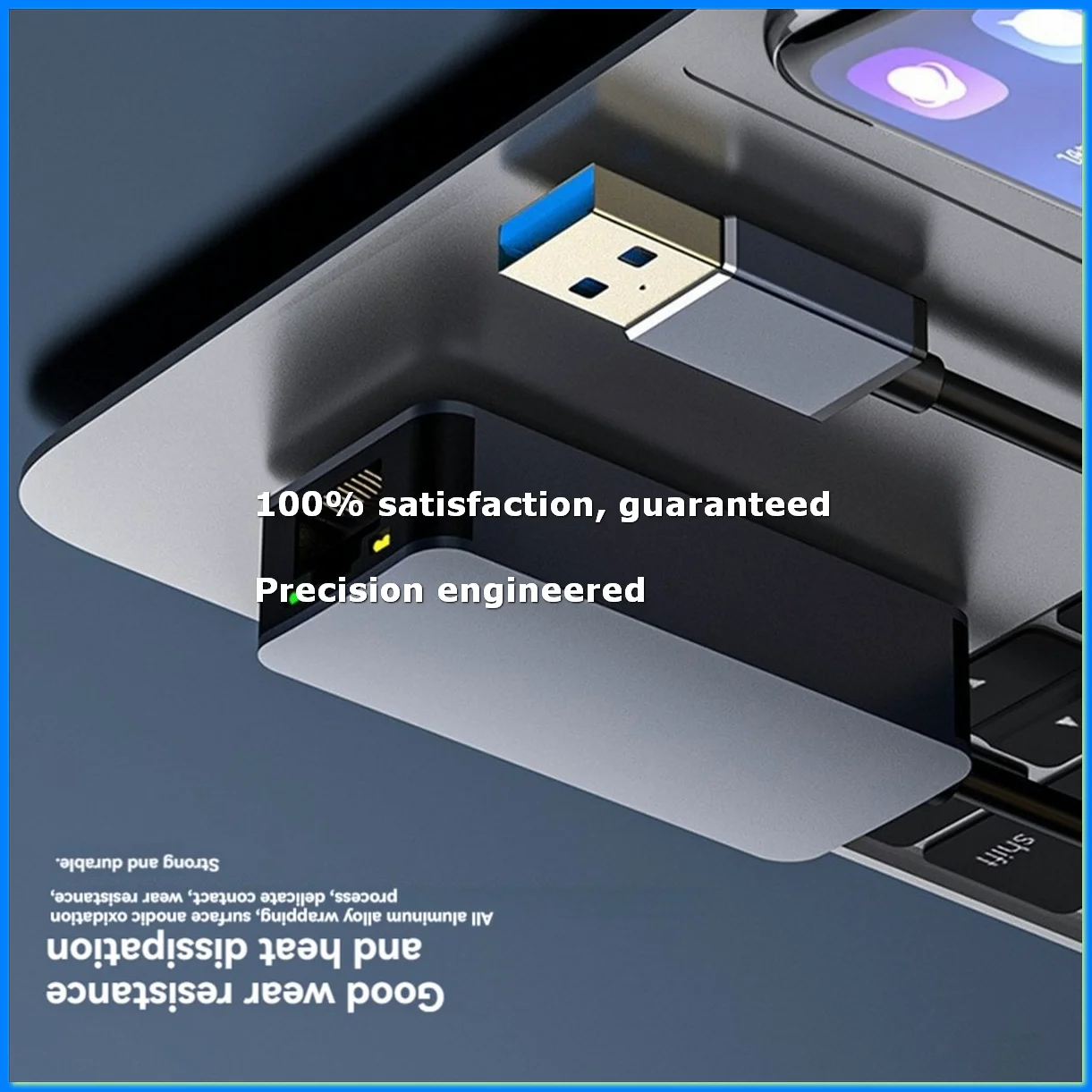 

2500Mbps USB C Ethernet to RJ45 2.5G USB Wired Adapter RJ45 LAN Network Card for PC Laptop-ELEC