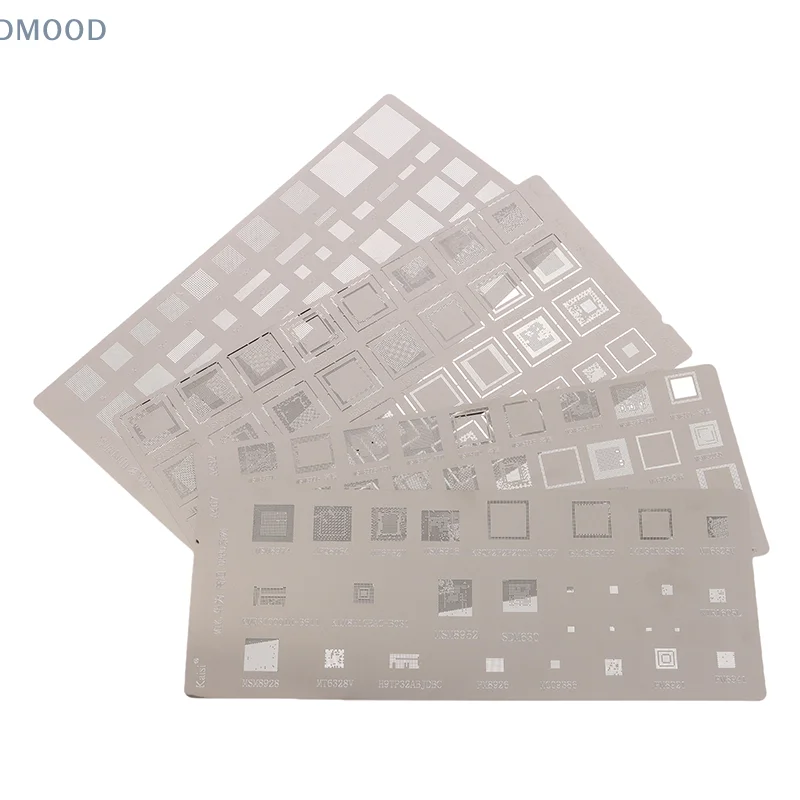 

Универсальный 4 шт. BGA трафарет для реболлинга для MTK MSM CPU PM IC силовая сетка для пайки